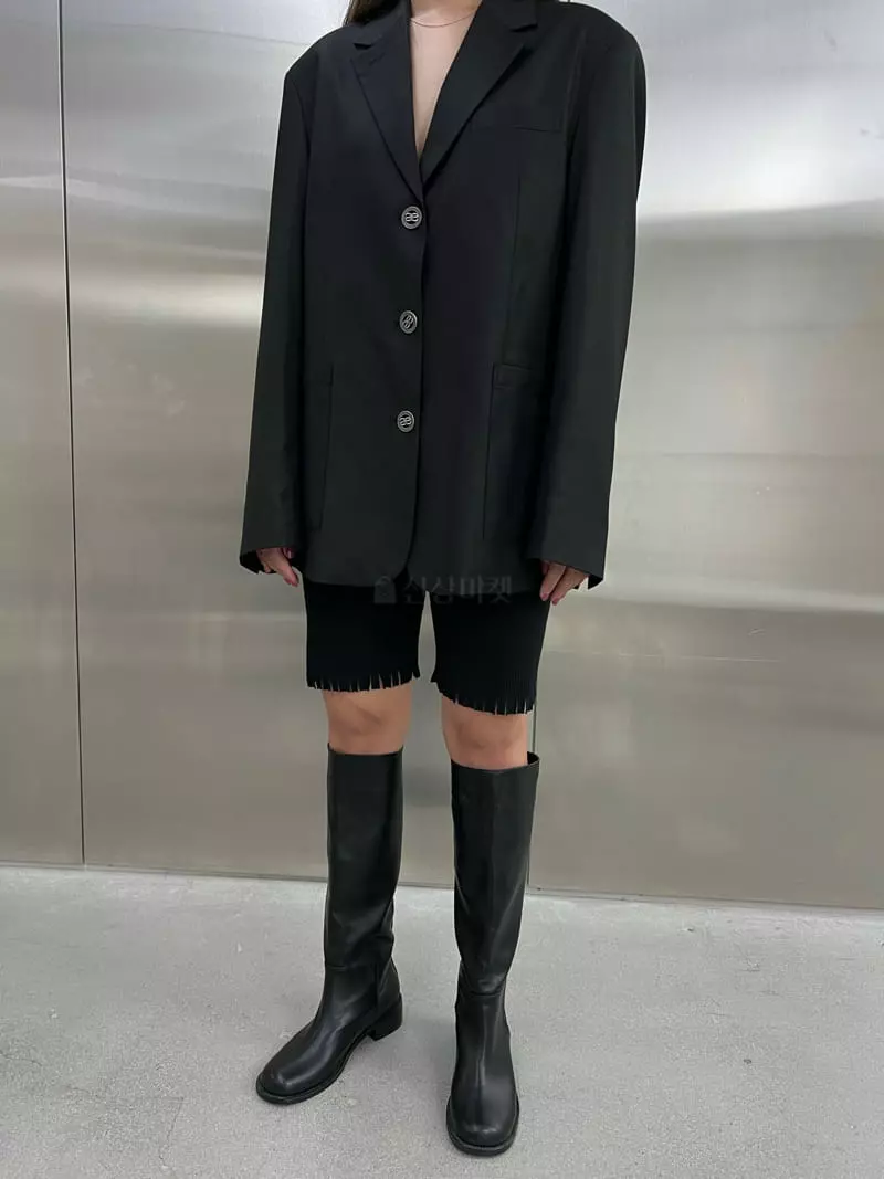 Maint - Korean Women Fashion - #momslook - Slit Biker Pants