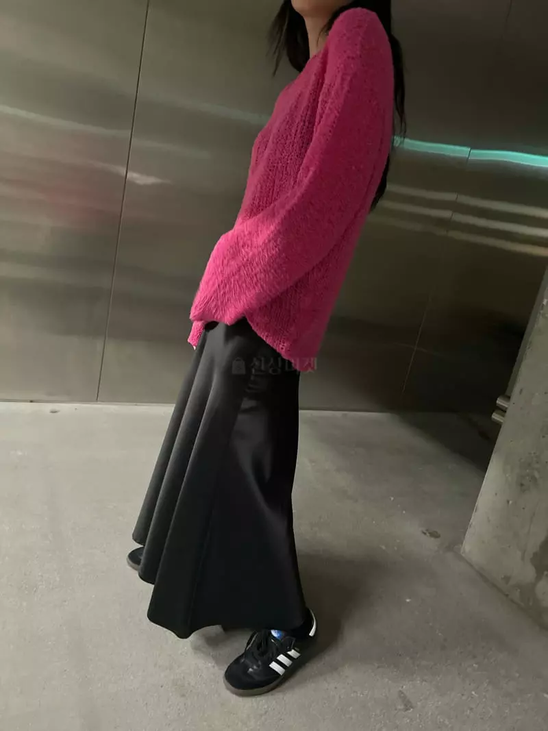 Maint - Korean Women Fashion - #momslook - Shatin Skirt