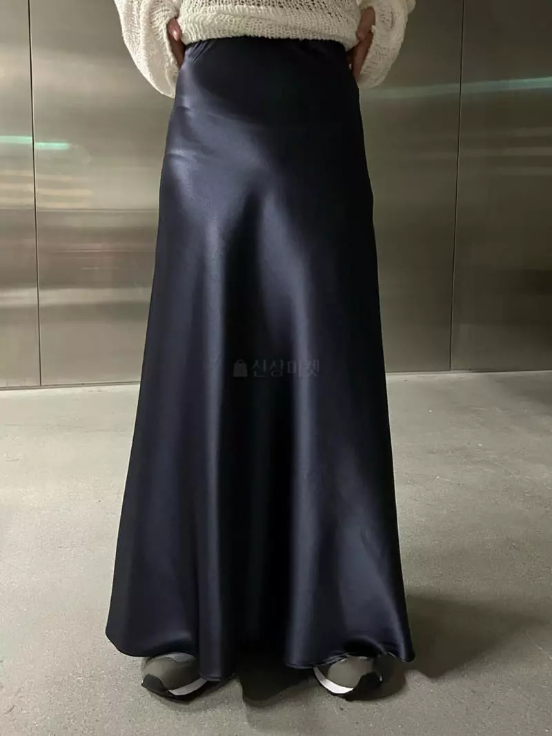 Maint - Korean Women Fashion - #momslook - Shatin Skirt - 11