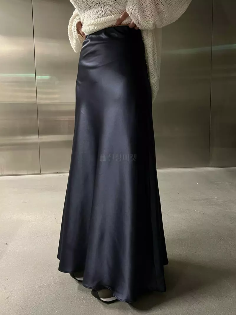 Maint - Korean Women Fashion - #momslook - Shatin Skirt - 12