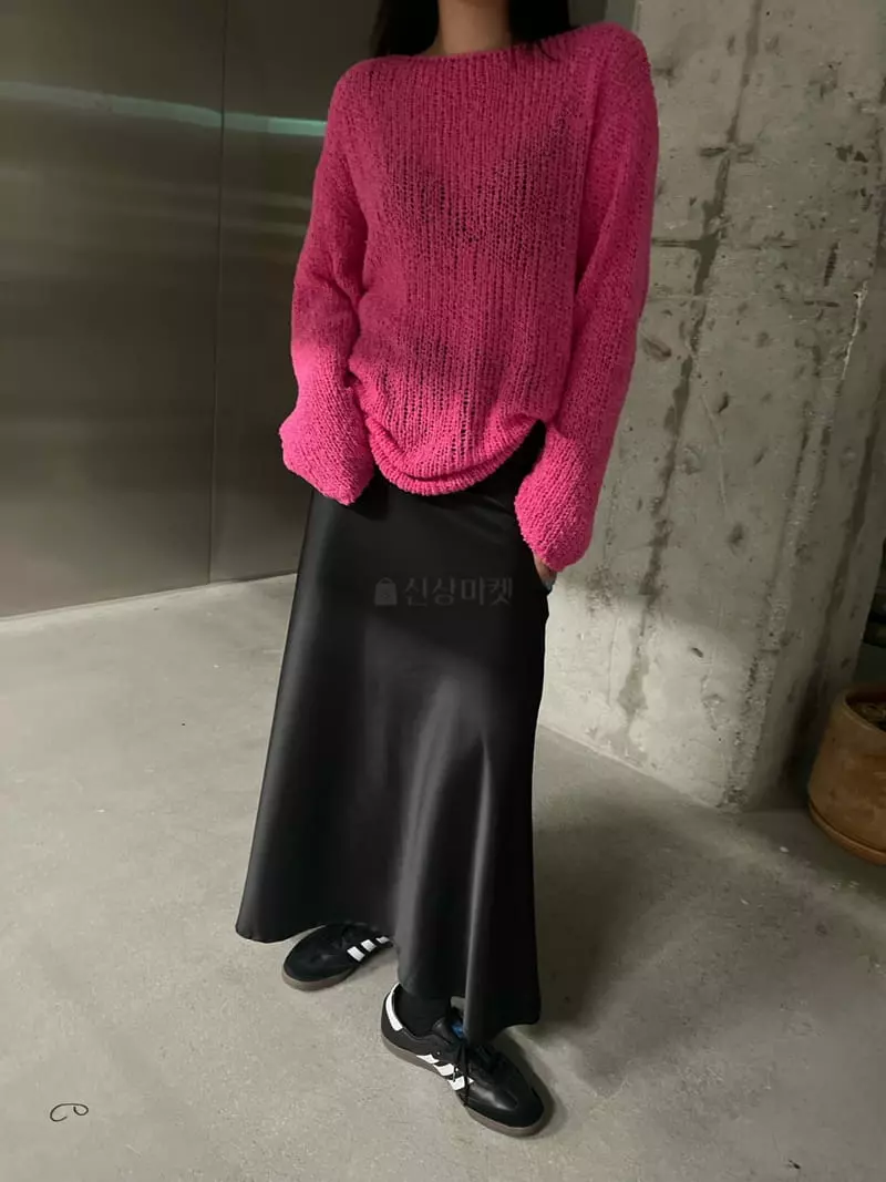Maint - Korean Women Fashion - #momslook - Shatin Skirt - 3