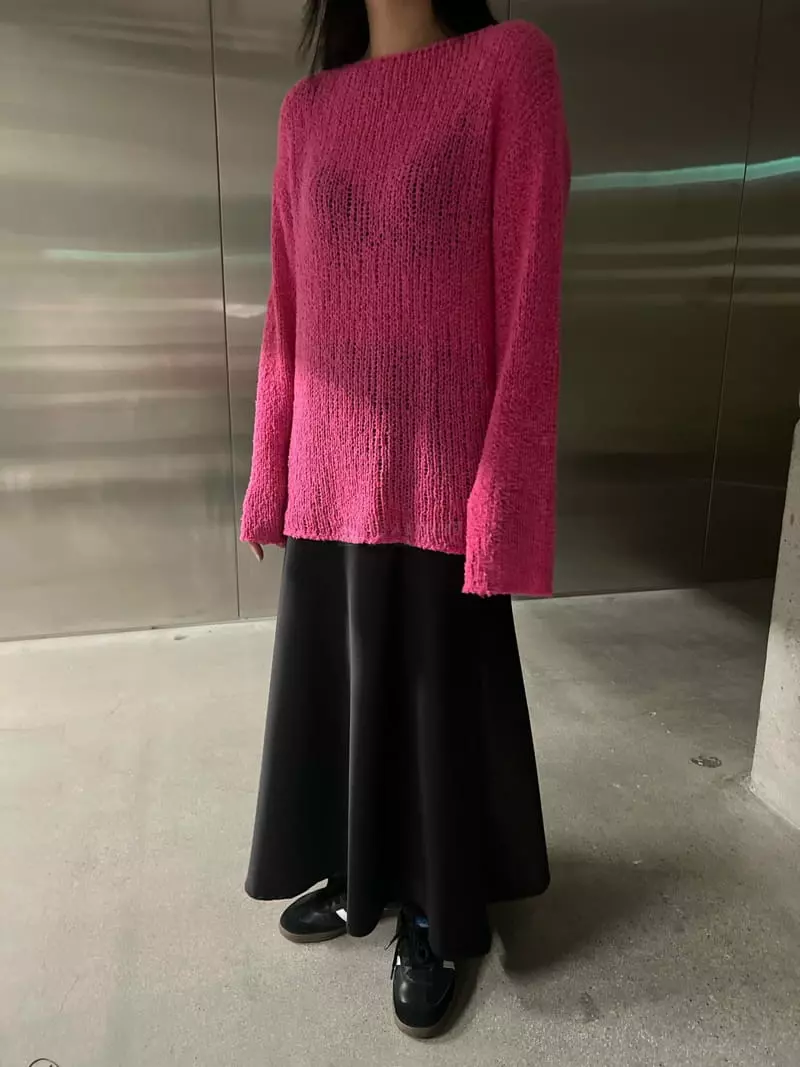 Maint - Korean Women Fashion - #momslook - Shatin Skirt - 5
