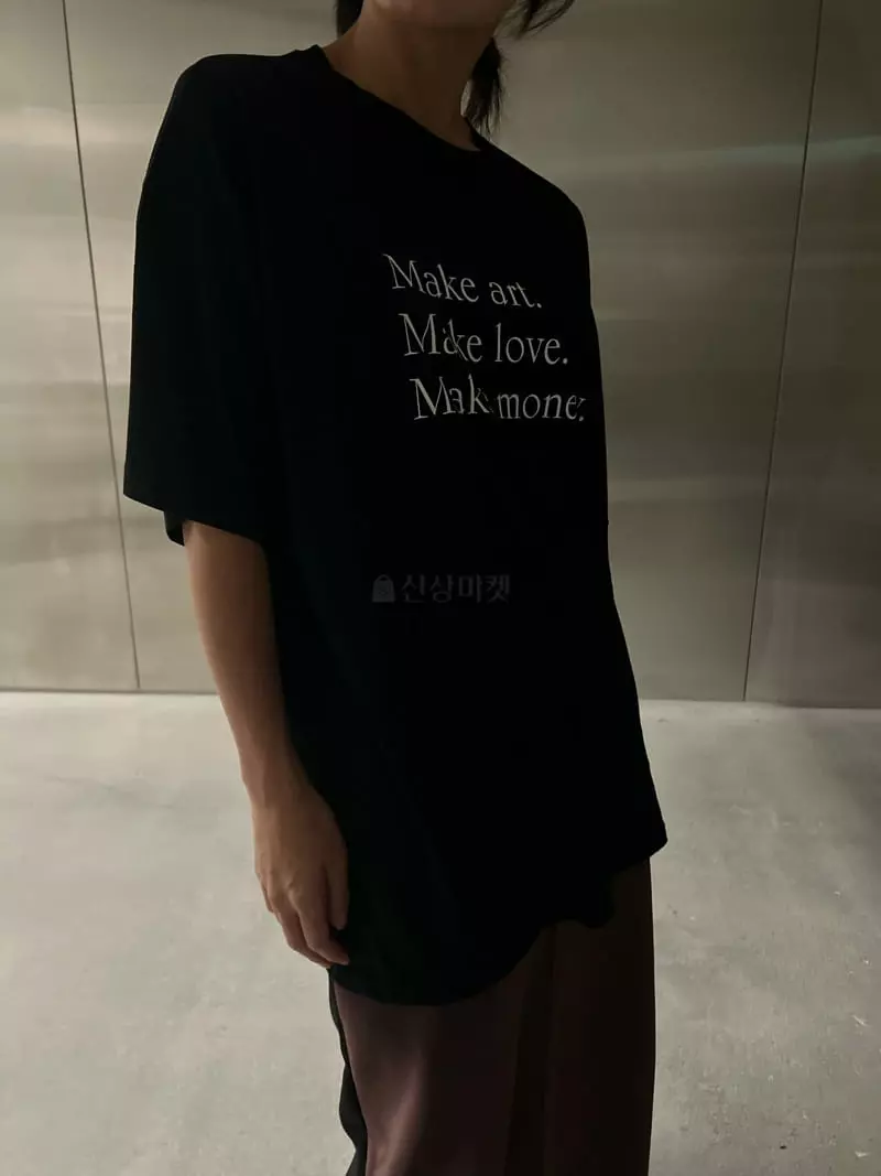 Maint - Korean Women Fashion - #momslook - Make Tee - 5