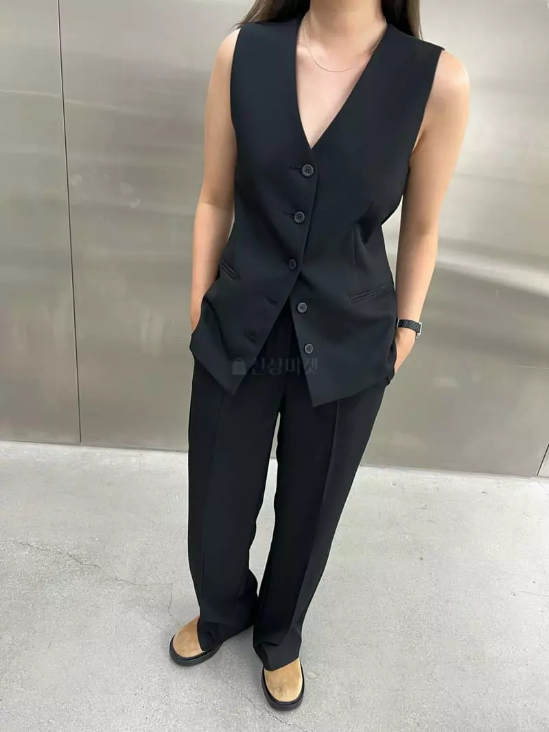 Maint - Korean Women Fashion - #momslook - Mesh Vest - 8
