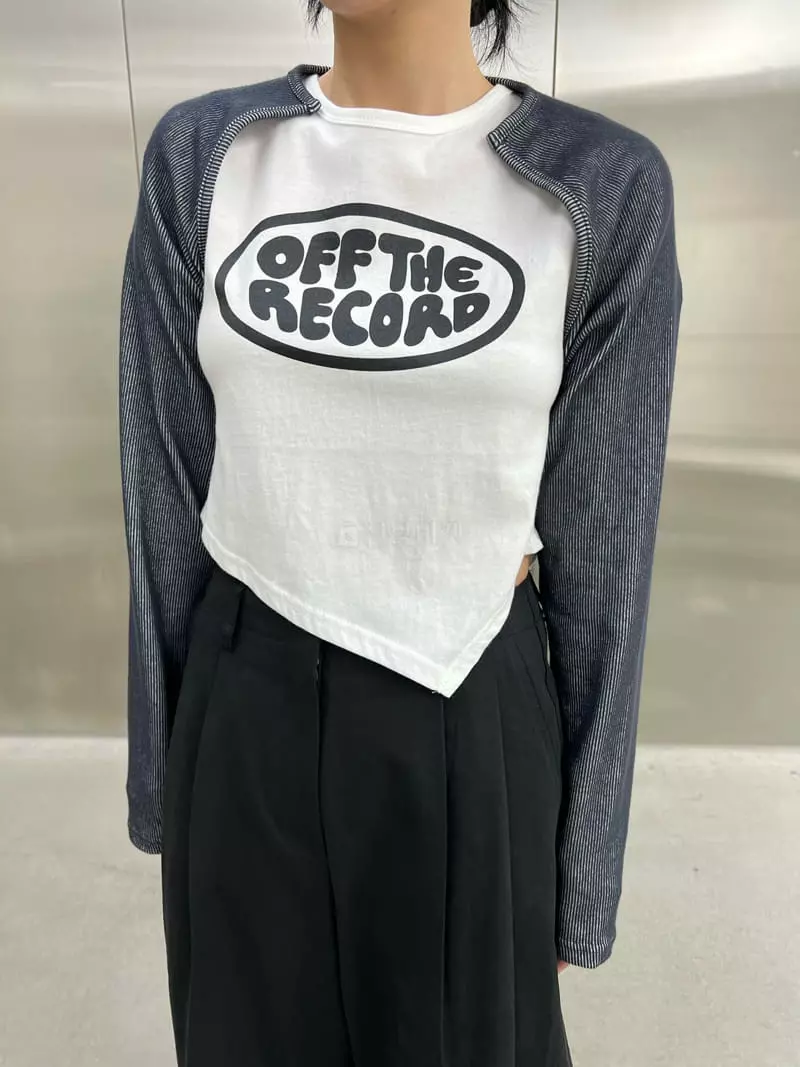 Maint - Korean Women Fashion - #momslook - Record Tee - 3