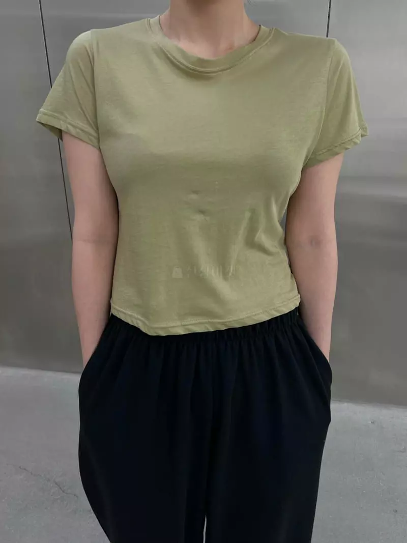 Maint - Korean Women Fashion - #momslook - Daiky Tee - 10