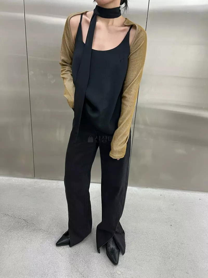 Maint - Korean Women Fashion - #momslook - Rib Tee - 8