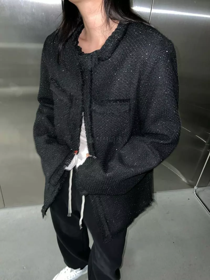 Maint - Korean Women Fashion - #momslook - Shasha Twid Jacket - 12