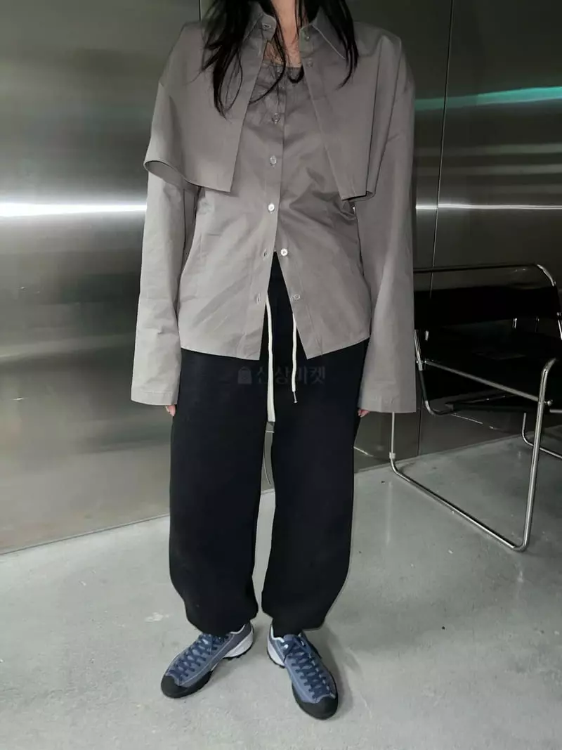 Maint - Korean Women Fashion - #momslook - Ber Shirt - 2