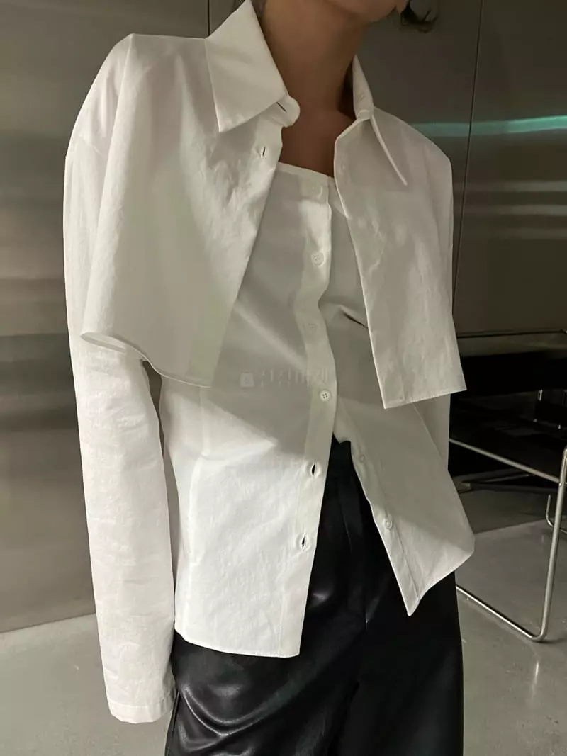 Maint - Korean Women Fashion - #momslook - Ber Shirt - 6