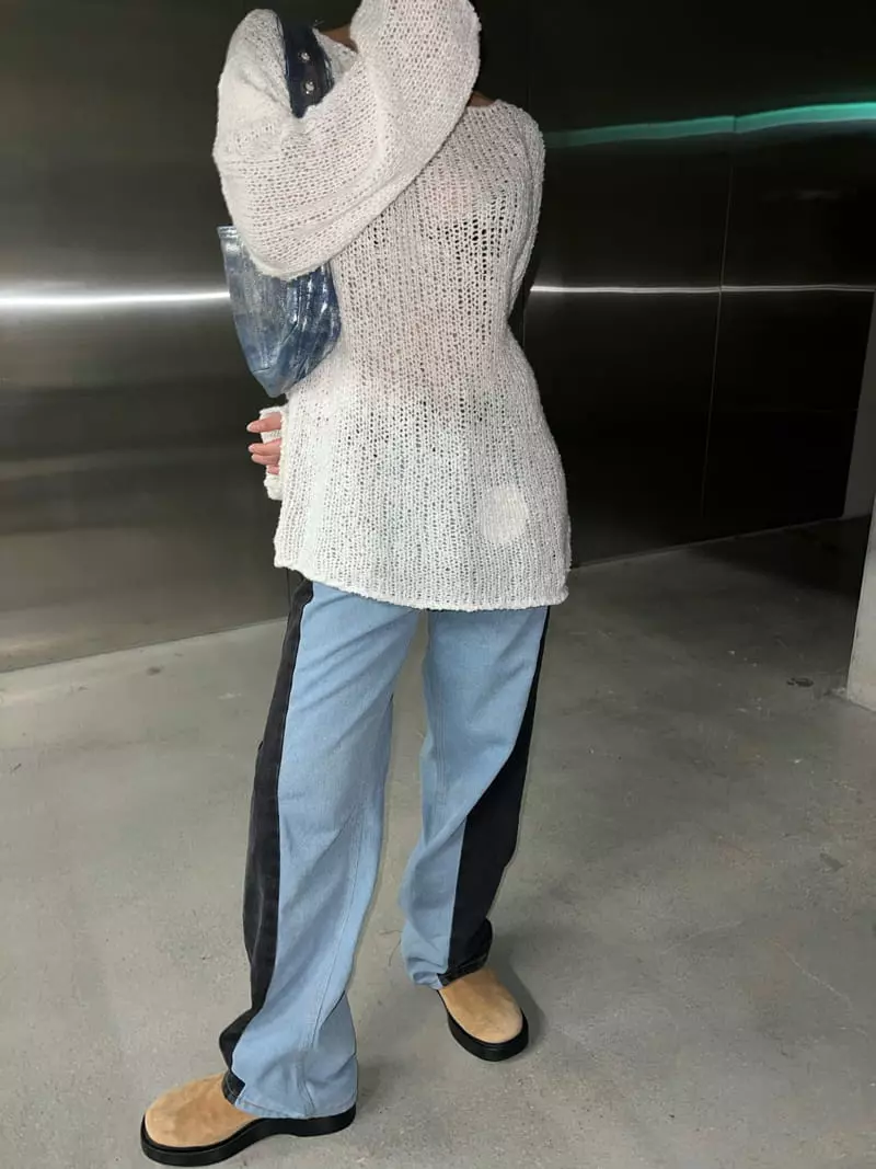 Maint - Korean Women Fashion - #momslook - 2209 Hybrid Jeans - 4