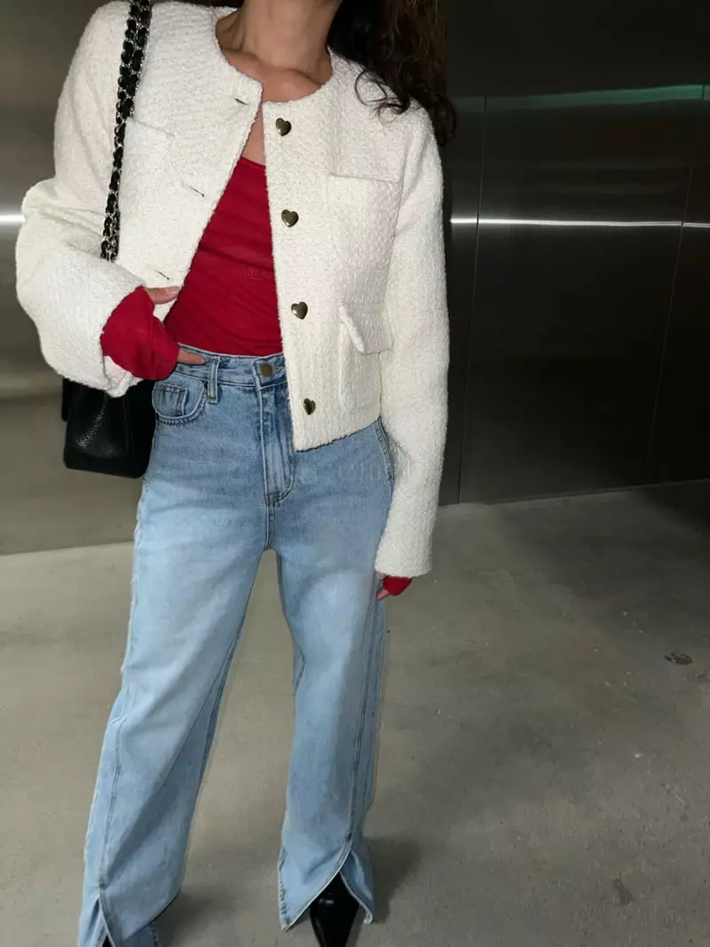 Maint - Korean Women Fashion - #momslook - Twid Jacket - 3
