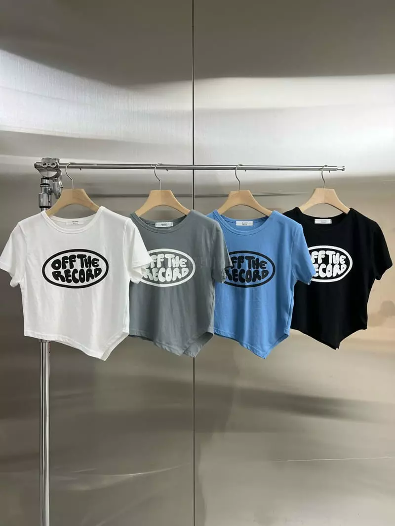 Maint - Korean Women Fashion - #pursuepretty - Record Tee - 7
