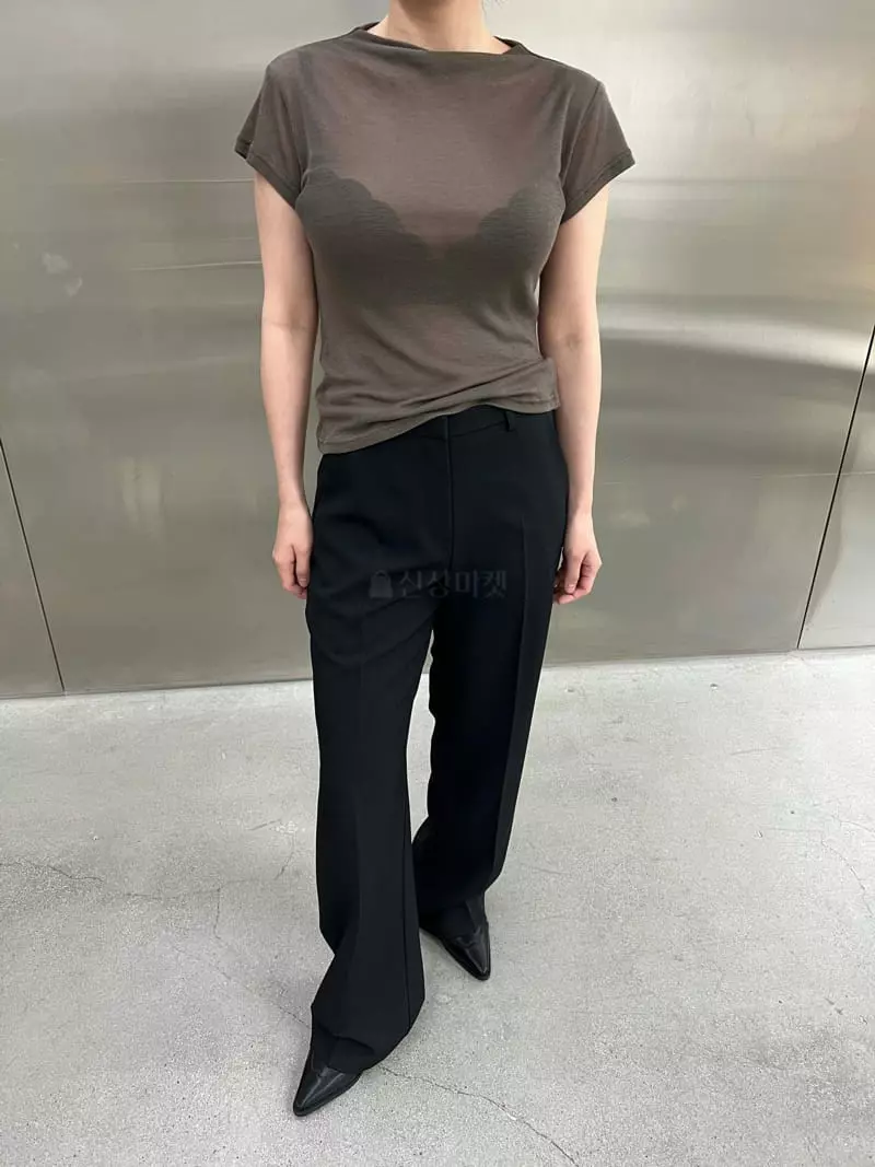 Maint - Korean Women Fashion - #restrostyle - Mesh Pants - 12
