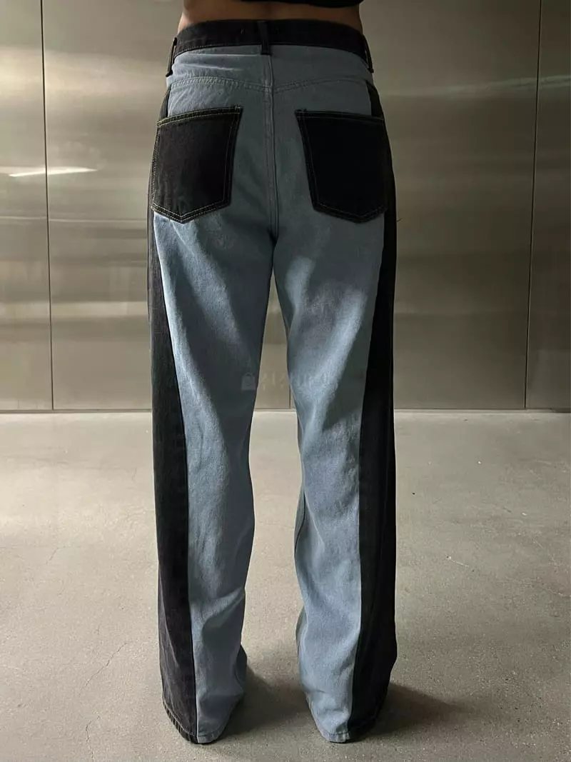 Maint - Korean Women Fashion - #restrostyle - 2209 Hybrid Jeans - 10