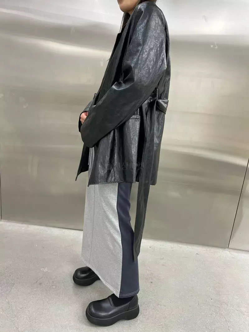 Maint - Korean Women Fashion - #restrostyle - Combi Skirt - 4
