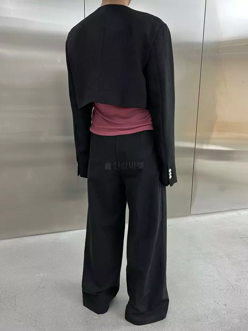 Maint - Korean Women Fashion - #shopsmall - Crop Twid Jacket - 8