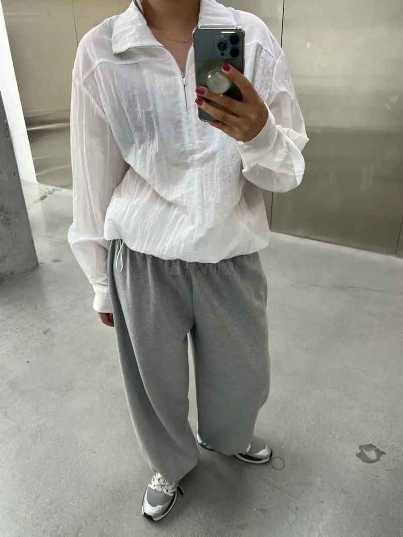 Maint - Korean Women Fashion - #thatsdarling - Zipper Shirt - 3