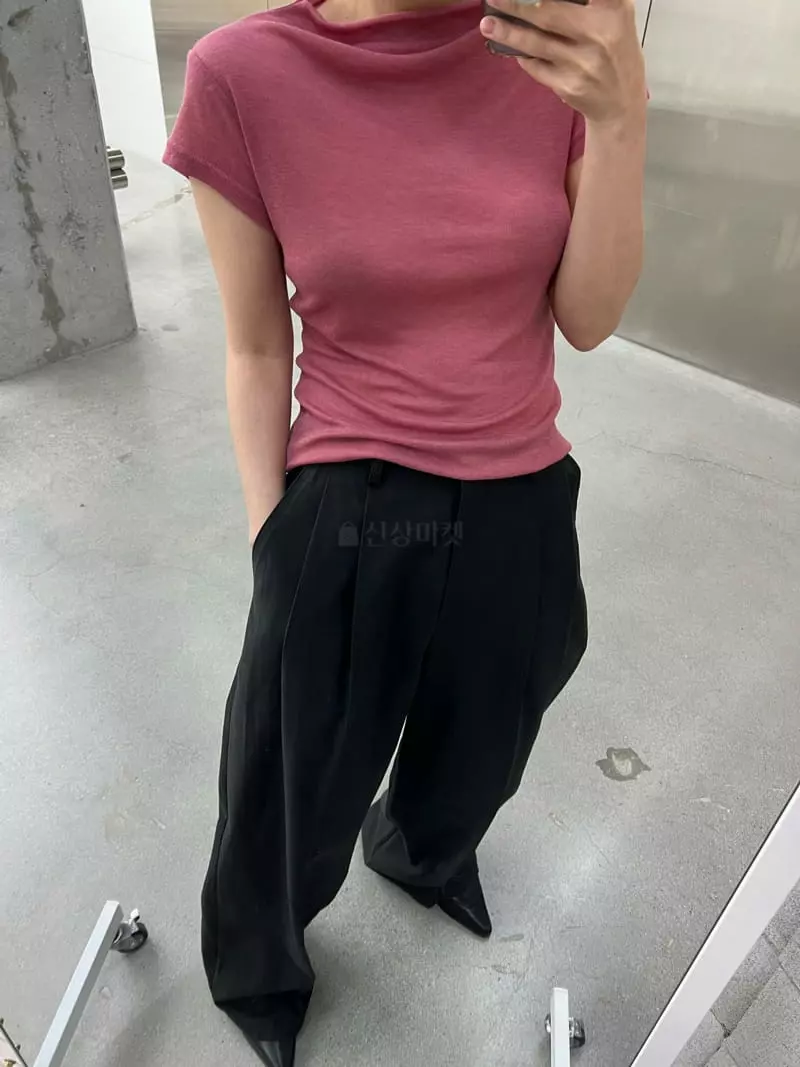 Maint - Korean Women Fashion - #thelittlethings - Cash Tee - 2