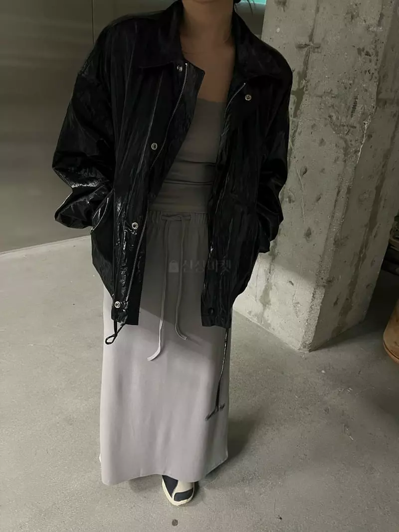 Maint - Korean Women Fashion - #thelittlethings - Glossy Jumper - 8