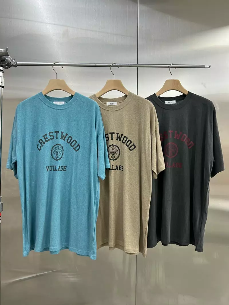 Maint - Korean Women Fashion - #vintageinspired - Pigment Wahing Tee - 7