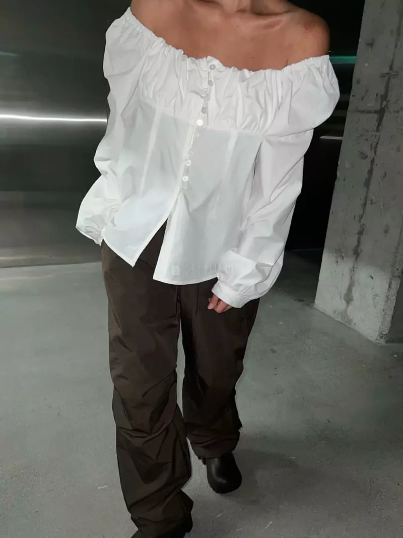 Maint - Korean Women Fashion - #vintageinspired - From Blouse - 5