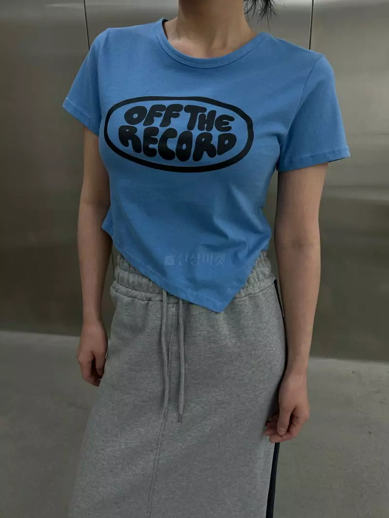 Maint - Korean Women Fashion - #vintageinspired - Record Tee - 5