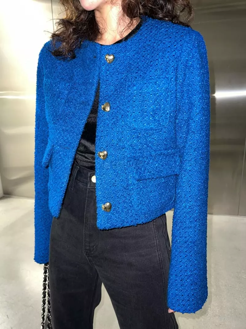 Maint - Korean Women Fashion - #vintageinspired - Twid Jacket - 6