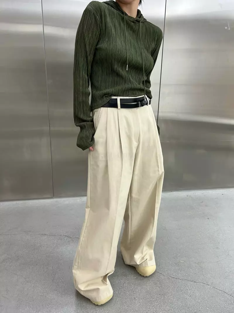 Maint - Korean Women Fashion - #womensfashion - Pleats Hoody