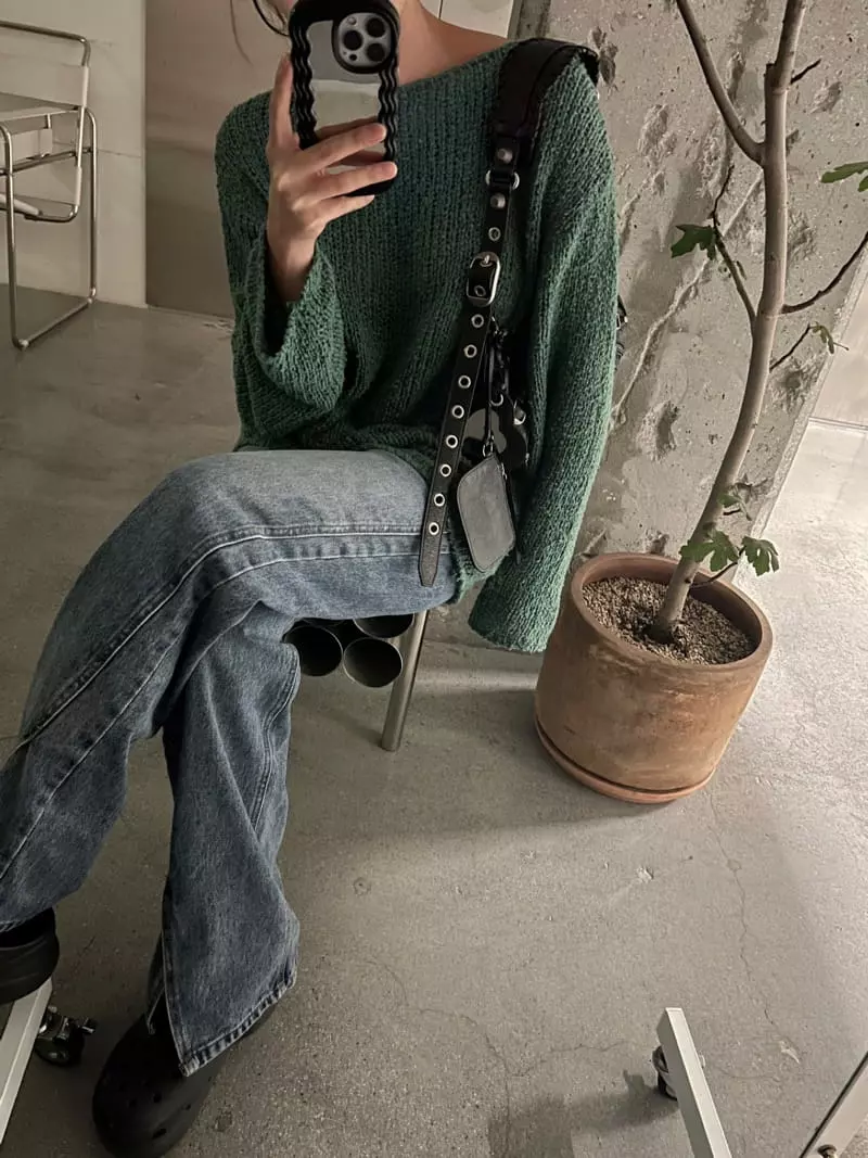 Maint - Korean Women Fashion - #womensfashion - Toto Knit Tee - 3