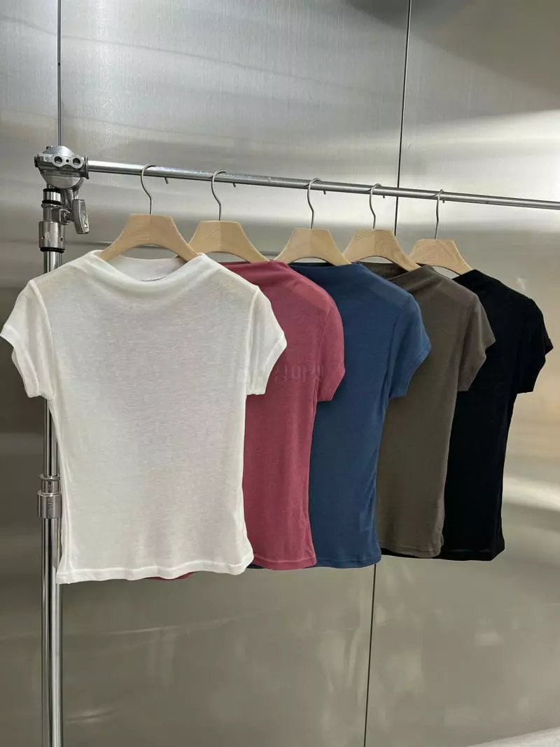 Maint - Korean Women Fashion - #womensfashion - Cash Tee - 10