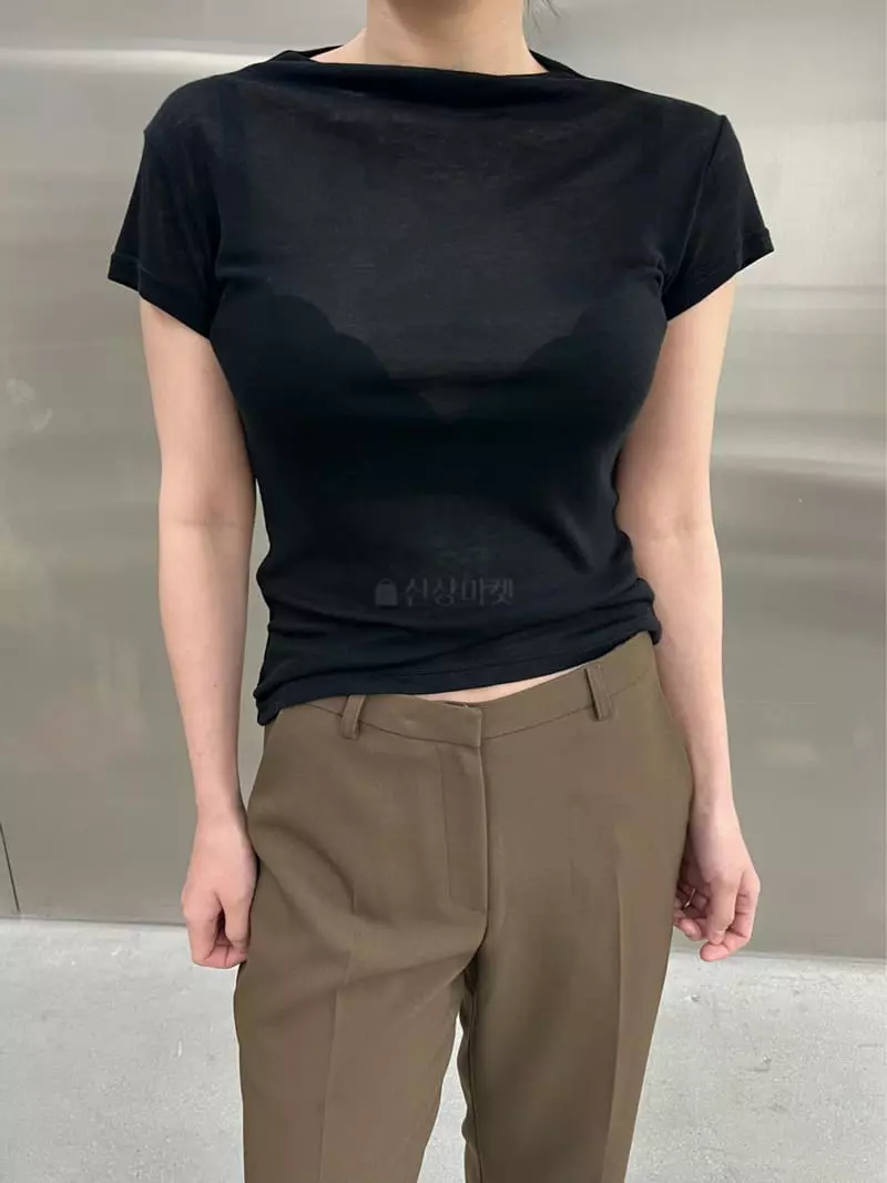 Maint - Korean Women Fashion - #momslook - Cash Tee - 4