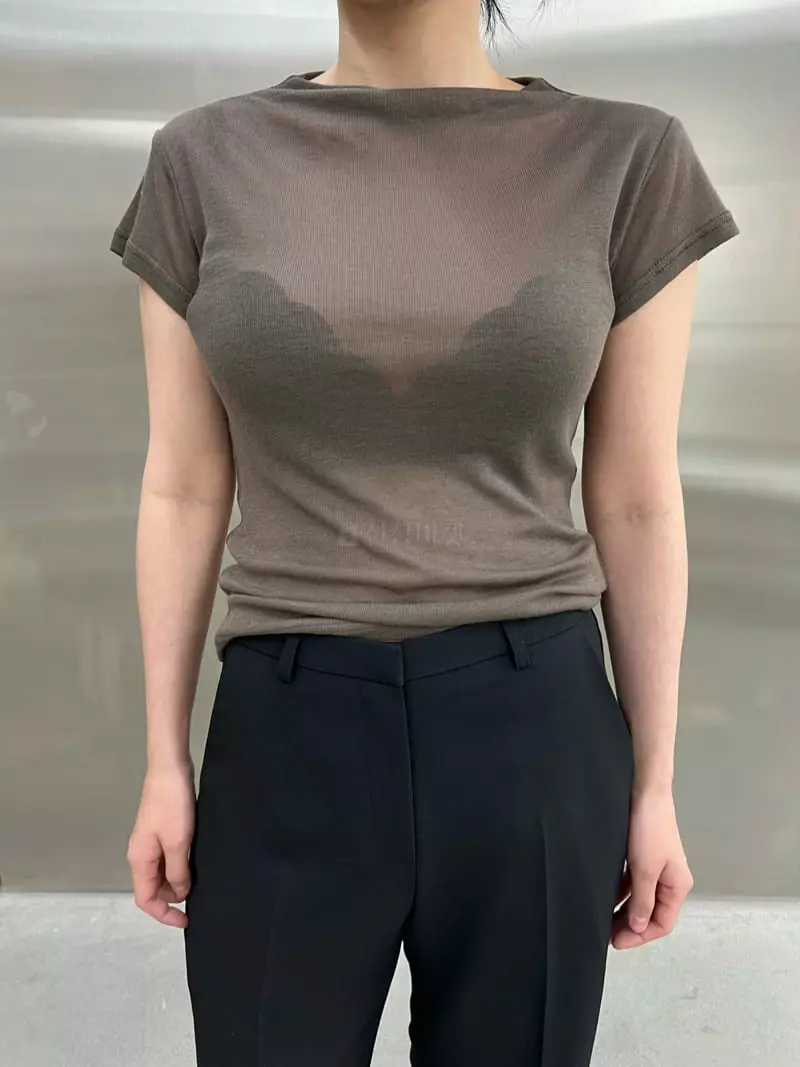 Maint - Korean Women Fashion - #womensfashion - Cash Tee - 6