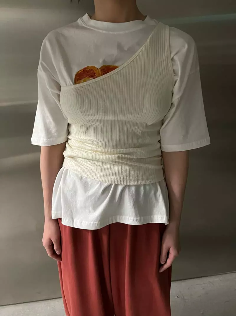 Maint - Korean Women Fashion - #womensfashion - Unbal Top - 7