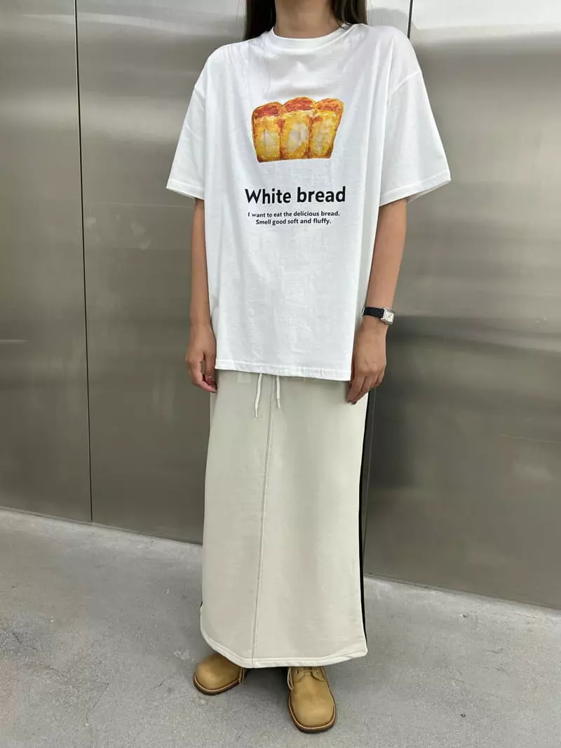 Maint - Korean Women Fashion - #womensfashion - Bread Tee - 2