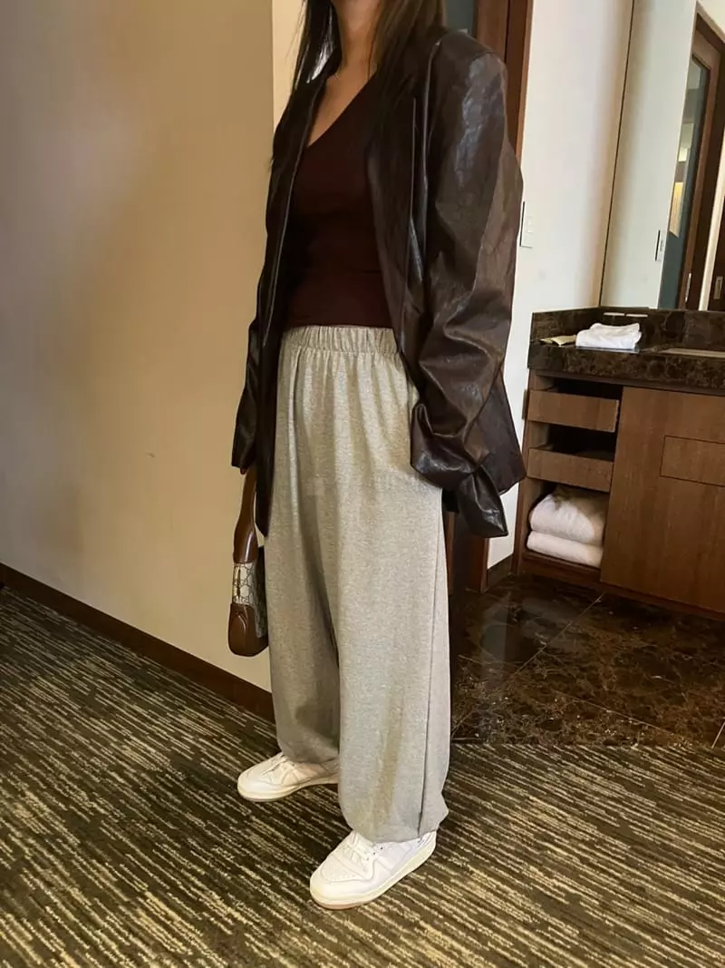 Maint - Korean Women Fashion - #womensfashion - Stan Leater Jacket - 3