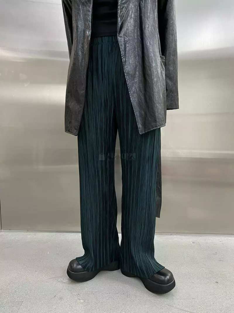 Maint - Korean Women Fashion - #womensfashion - Mood Pleats Pants - 2