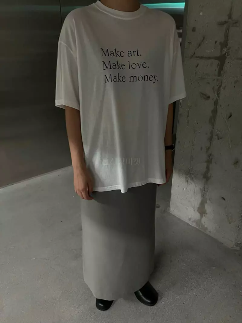 Maint - Korean Women Fashion - #womensfashion - Make Tee - 2