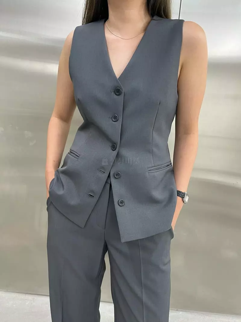Maint - Korean Women Fashion - #womensfashion - Mesh Vest - 3