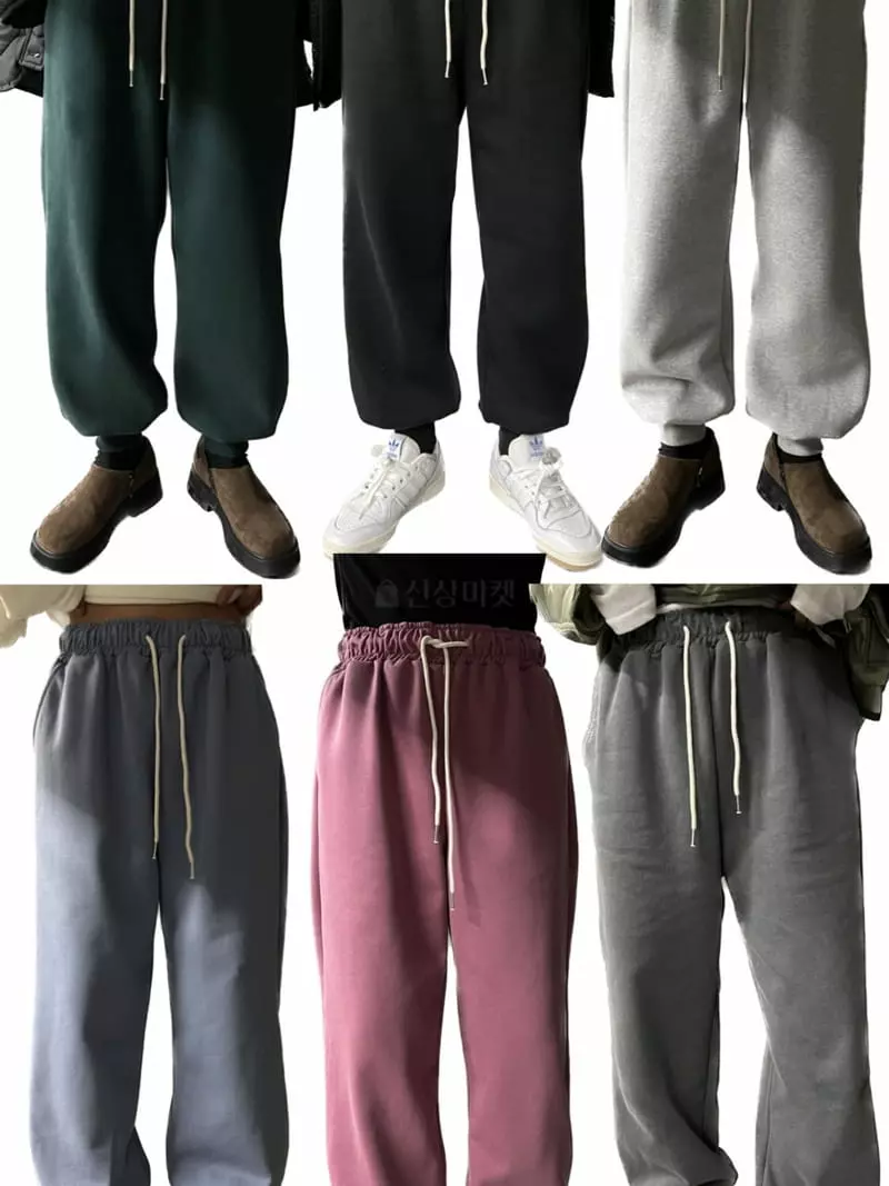 Maint - Korean Women Fashion - #womensfashion - Fleece Lip Pants