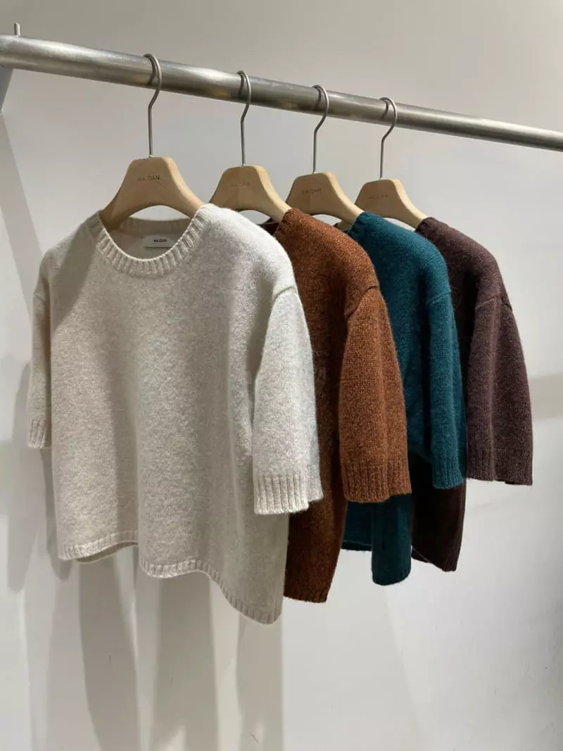 Majdan - Korean Women Fashion - #womensfashion - Kate Knit Tee - 4