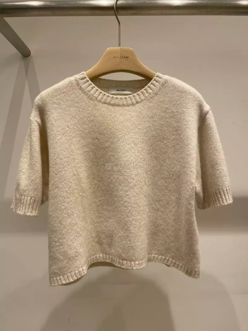 Majdan - Korean Women Fashion - #momslook - Kate Knit Tee - 8