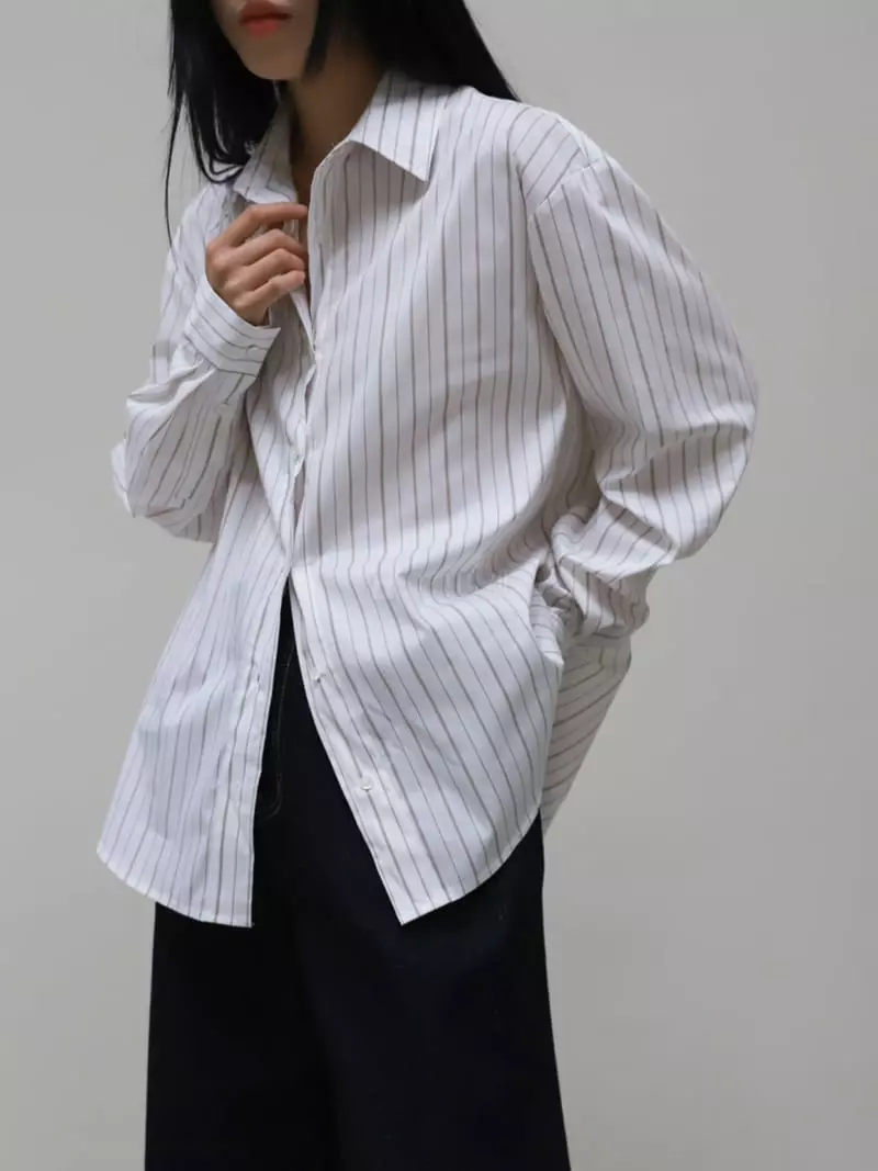 Majdan - Korean Women Fashion - #momslook - Kayden Shirt - 5