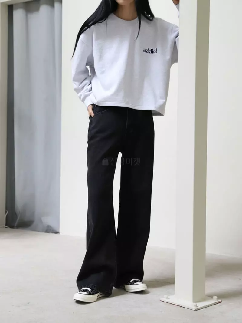 Majdan - Korean Women Fashion - #womensfashion - Addict Sweatshirt - 4