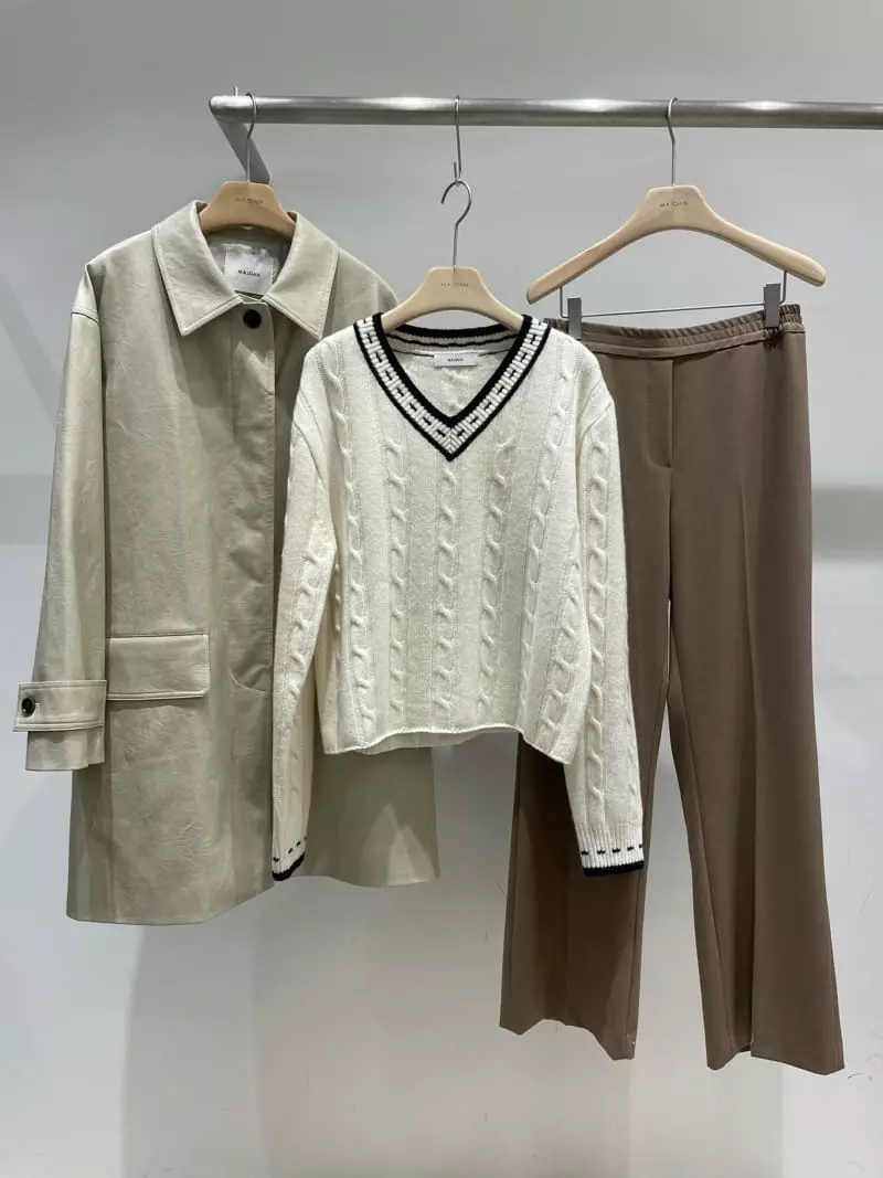 Majdan - Korean Women Fashion - #vintageinspired - Charile Knit Tee - 12