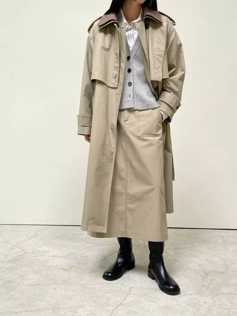 Majdan - Korean Women Fashion - #vintageinspired - Naples Trench Coat