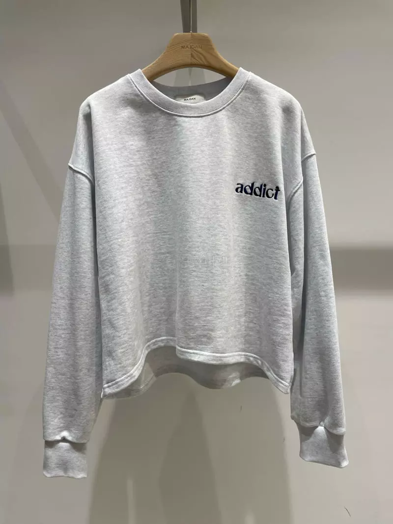 Majdan - Korean Women Fashion - #vintagekidsstyle - Addict Sweatshirt - 9