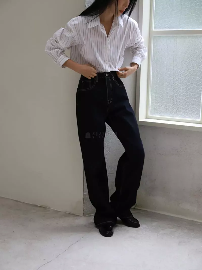 Majdan - Korean Women Fashion - #momslook - Kayden Shirt - 4