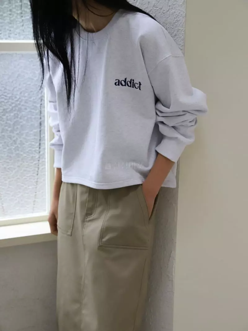 Majdan - Korean Women Fashion - #womensfashion - Addict Sweatshirt