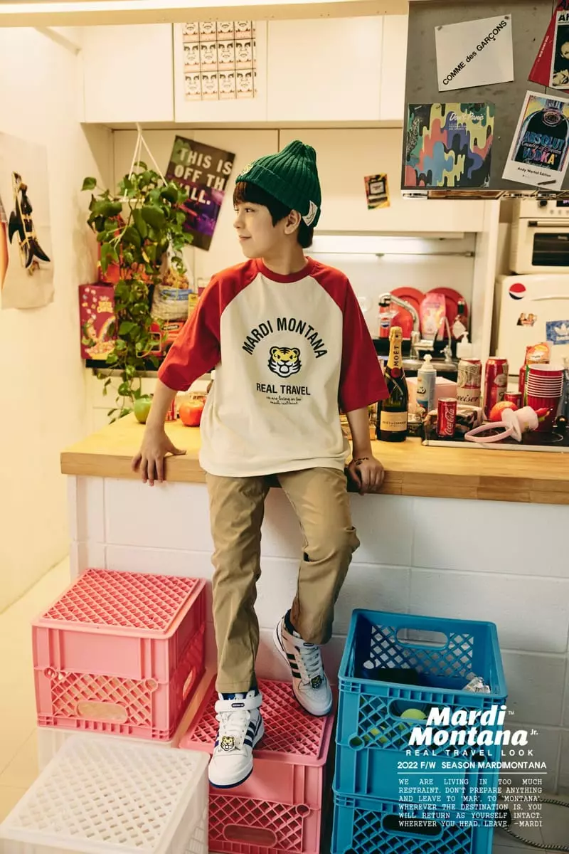 Mardi Montana - Korean Children Fashion - #Kfashion4kids - Tiger Raglan Tee - 6